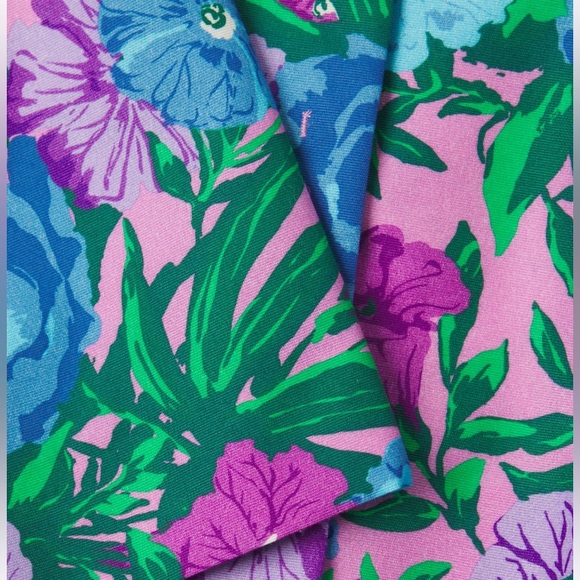 Weekend by Maxmara Women's Blue Calmi Printed Cotton Coat - Picture 10 of 16